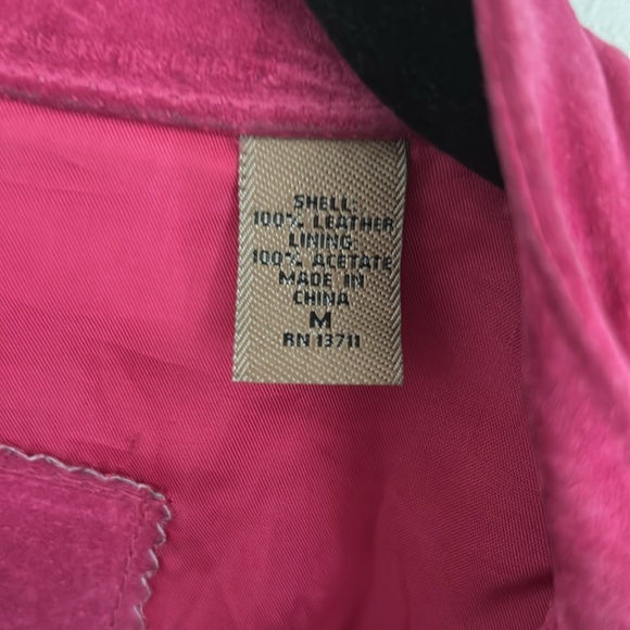 Pink Suede Jacket - Picture 4 of 4